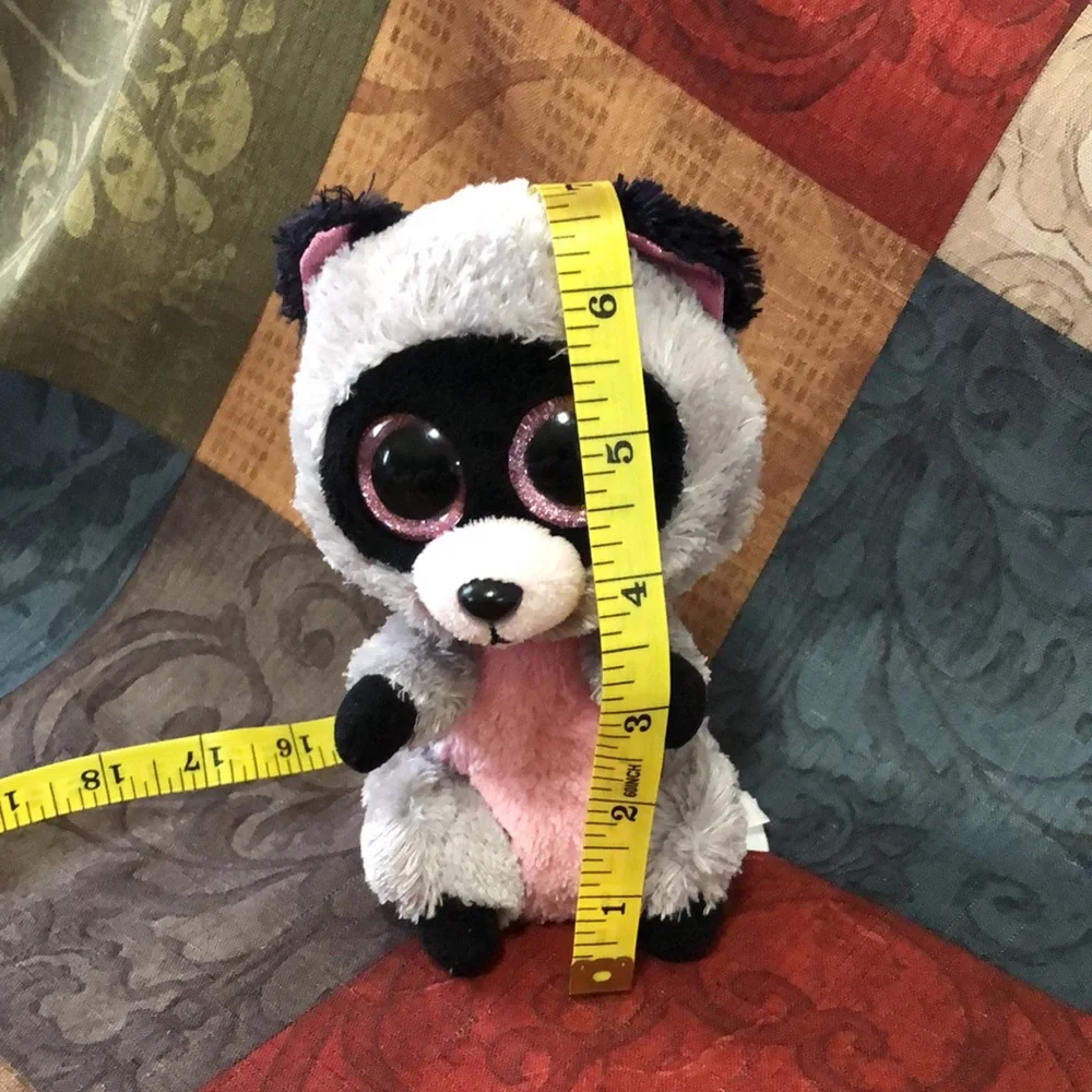 🛍️5/$20🛍️TY Racoon 🦝 “Rocco” - Picture 2 of 4